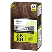 Kolora Zero 6.3 Amber Brown no ammonia hair dye 60ml