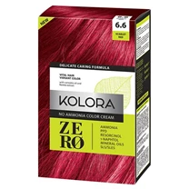 Kolora Zero 6.6 Scarlet Red no ammonia hair dye 60ml